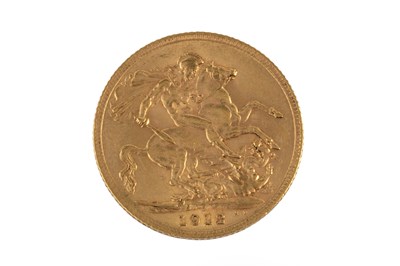 Lot 218 - A George V sovereign, dated 1912