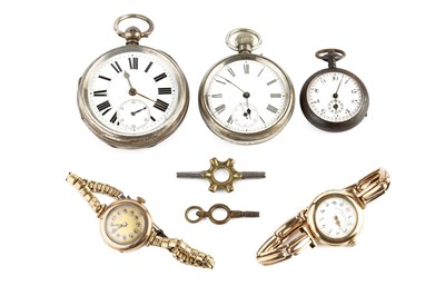 Lot 265 - A collection of watches, comprising a bracelet...