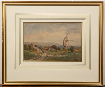 Lot 184 - Vivian Rolt (1874-1933) 'Landscape with figure...