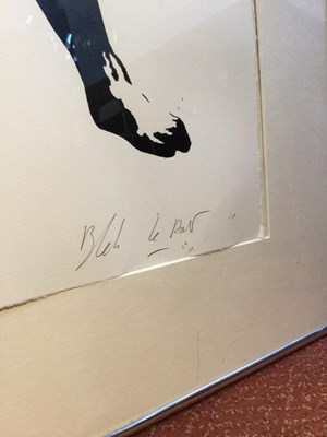 Lot 111 - Blek Le Rat (b.1951) David with Kalashnikoff...