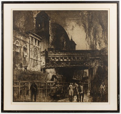 Lot 41 - Frank Brangwyn (1867-1956) Canon Street...