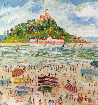 Lot 414 - Simeon Stafford (b.1956) St Michael's Mount,...