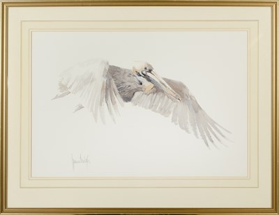Lot 148 - Spencer Hodge (b.1943) Pelican signed (lower...