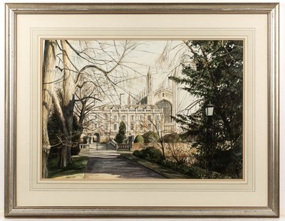 Lot 245 - David Wilcox (b.1950) King's College,...