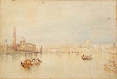 Lot 247 - T Ward after J M W Turner Venice, calm at...