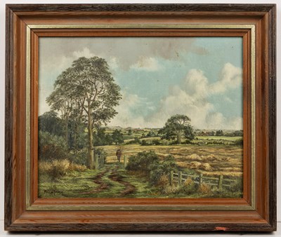 Lot 282 - Brian Tovey (b.1943) 'The Hay Field, Preston...