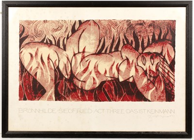 Lot 541 - Tom Phillips (1937-2022) 'Brunnhilde',...