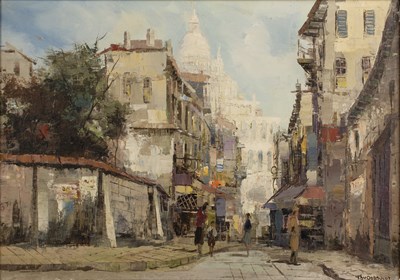 Lot 275 - Theodorus van Oorschot (1910-1989) Montmartre,...
