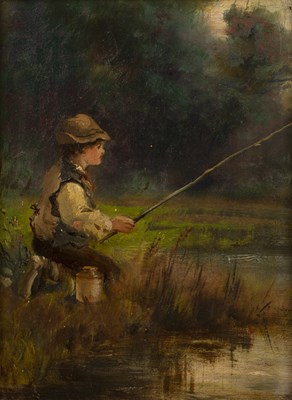 Lot 277 - 19th century English school A young boy...