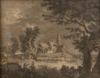 Lot 11 - M Oliver Rae 'Kings College Chapel, Cambridge',...