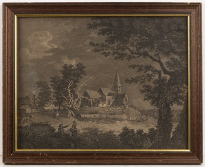 Lot 11 - M Oliver Rae 'Kings College Chapel, Cambridge',...