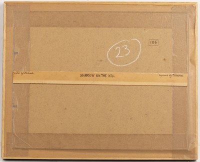 Lot 11 - M Oliver Rae 'Kings College Chapel, Cambridge',...