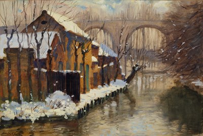 Lot 296 - George Owen Wynne Apperley (1884-1960) 'Snow...