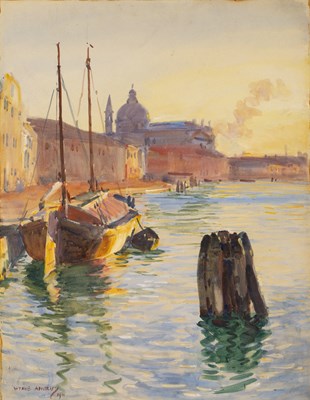 Lot 298 - George Owen Wynne Apperley (1884-1960) 'Sunset...