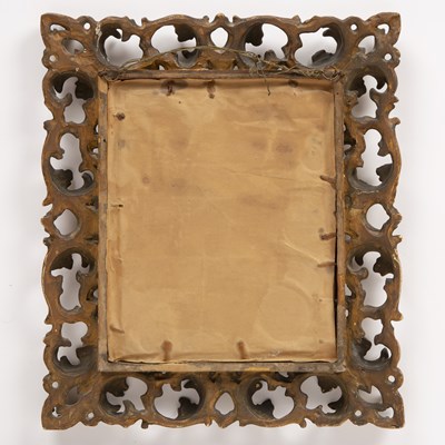 Lot 463 - A 19th century rectangular Florentine picture...