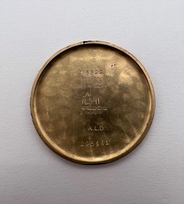 Lot 255 - A 9ct gold cased wristwatch by Omega, the...