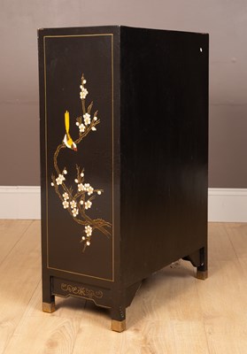 Lot 258 - A Chinese lacquered cabinet