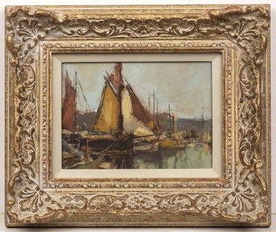 Lot 286 - Alexander Wilson Moored Boats, Bandol (France),...
