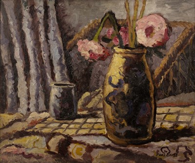 Lot 314 - Paul Earee (1888-1968) Still life - a vase of...