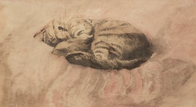 Lot 347 - Circle of Gwen John (1876-1939) Study of a...