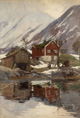 Lot 223 - Alfred Heaton Cooper (1863-1929) Continental...