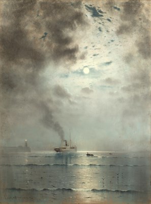Lot 224 - John Nelson Drummond (fl.1882-1896) Steamship...
