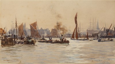 Lot 198 - Herbert Menzies Marshall (1841-1913) Shipping...