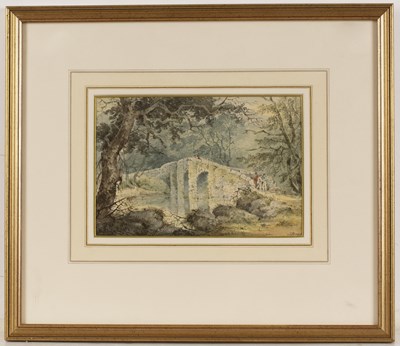 Lot 193 - Samuel Prout (1783-1852) Landscape with...