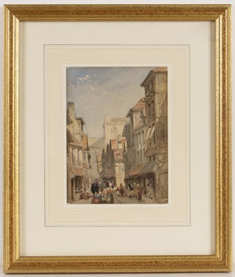 Lot 192 - Follower of Louise Rayner (1832-1924) Street...