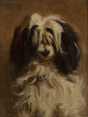 Lot 226 - Rene-Xavier Prinet (1861-1946) 'Fritz', a...
