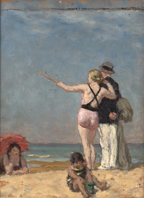 Lot 233 - Rene-Xavier Prinet (1861-1946) A day at the...