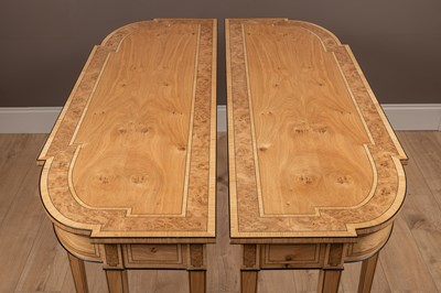 Lot 356 - A pair of pier tables