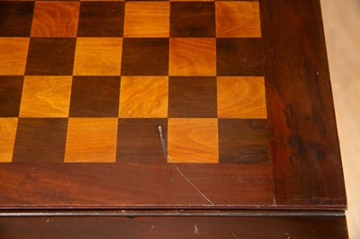 Lot 328 - A Regency mahogany games table