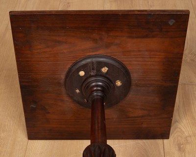 Lot 340 - A Regency rosewood tripod table