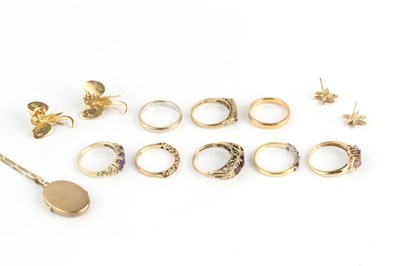 Lot 268 - A collection of jewellery, to include a ruby...