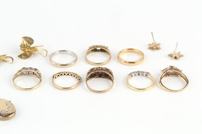 Lot 268 - A collection of jewellery, to include a ruby...