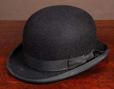 Lot 100 - A bowler hat made by Lock & Co Hatters of St James' Street London