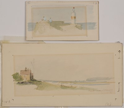 Lot 89 - Hugh Casson (1910-1999) Cottages on the Beach...