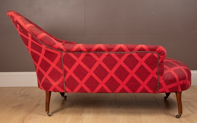 Lot 252 - A chaise longue