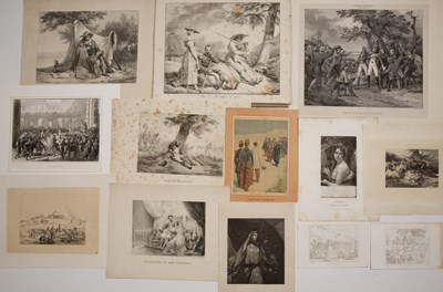 Lot 509 - Gautier after Horace Vernet 'Les Zouaves à...