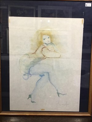 Lot 185 - Leonor Fini (1907-1996) Seated Lady 7/46,...