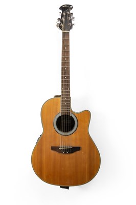 Lot 574 - An Ovation 'Applause' electric Acoustic Guitar,...