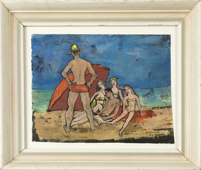 Lot 77 - Sidney Horne Shepherd (1909-1993) Figures on a...