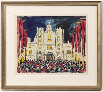 Lot 167 - Ernest Amor (1889-1967) Coronation Day, St...