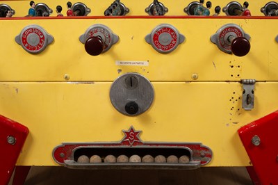 Lot 433 - A mid-20th century Stella Champion foosball table