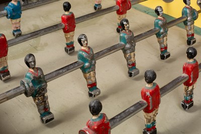 Lot 433 - A mid-20th century Stella Champion foosball table