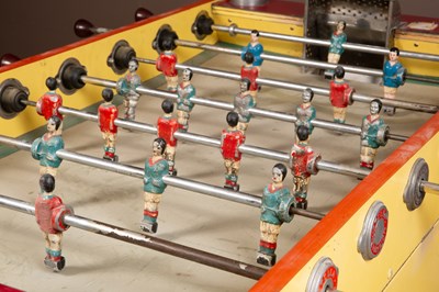 Lot 433 - A mid-20th century Stella Champion foosball table