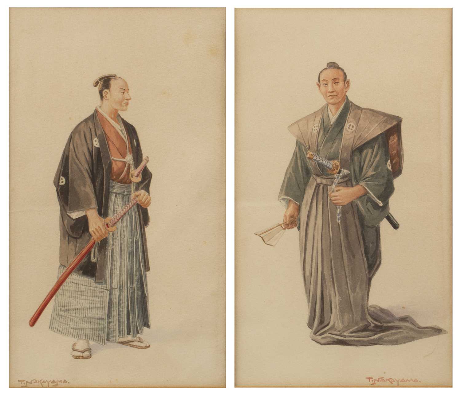 Lot 374 - Takashi Nakayama (1893-1978) Figure studies,...