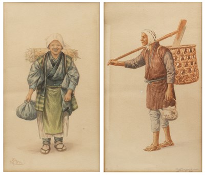 Lot 374 - Takashi Nakayama (1893-1978) Figure studies,...