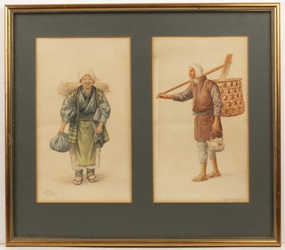 Lot 374 - Takashi Nakayama (1893-1978) Figure studies,...
